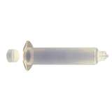 10cc White PE air stopper - sold per ea redirect to product page